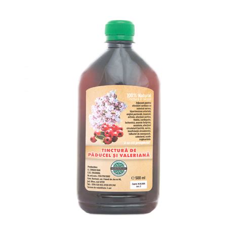 Tinctura De Paducel Si Valeriana 500 Ml Extract Hidroalcoolic