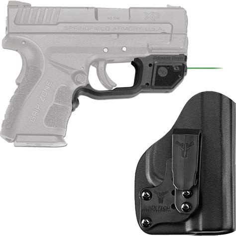 Crimson Trace Ctc Laser Laserguard Green Springfield Xd Mod2 Bt Holster