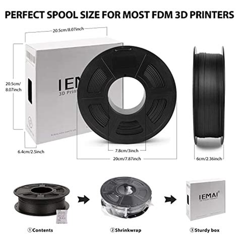 Iemai Pla Kohlefaser Filament Mm Im Carbon Filament Vergleich