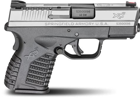 Springfield Xds Compact Essential Package Pistol Xds93340b 40 Sandw 33 In Polymer Grip Black