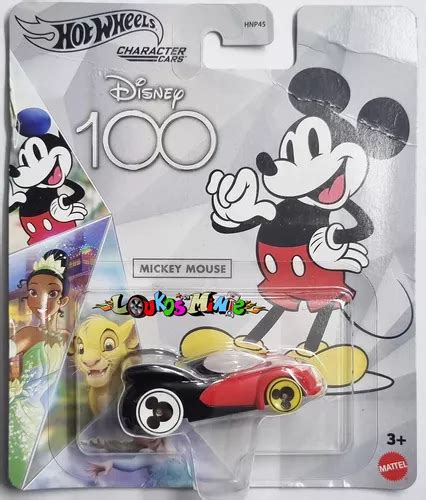Hot Wheels Mickey Mouse Disney Character Cars Lacrado Frete grátis