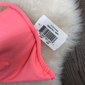 Shoshanna Swim Shoshanna Tie Front Bikini Swim Top Coral Poshmark
