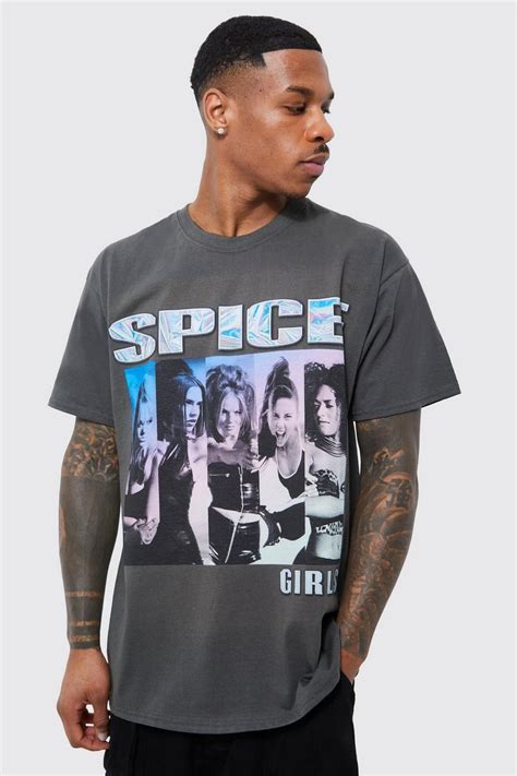 Oversized Spice Girls License T Shirt Boohoo Uk