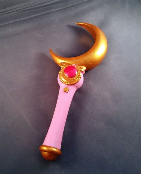 Cosplay Sailor Moon Crescent Moon Wand version 2