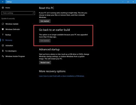 How To Downgrade Windows 10 After 30 Days Boohotline