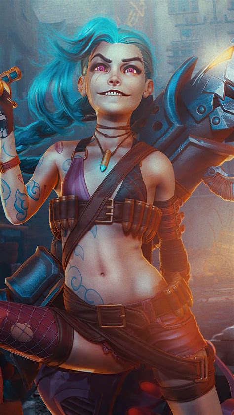 Jinx League Of Legends Backround