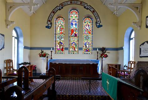 Interior Of St Peters Anglican Church In Alley Jamaica Anglican