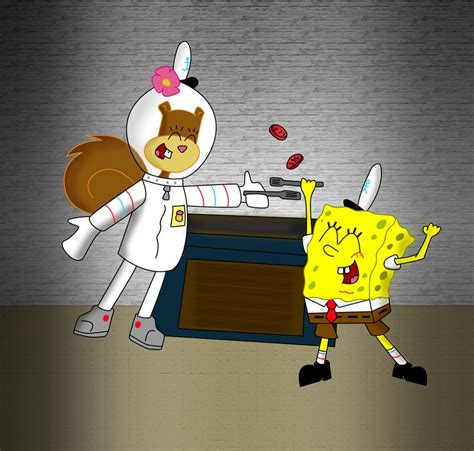 spongebob and sandy - Spongebob Squarepants Fan Art (36628059) - Fanpop