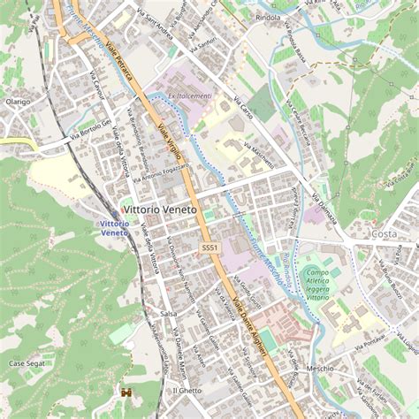 Mappa Parcheggi Biciclette Di Vittorio Veneto Lombardo Geosystems