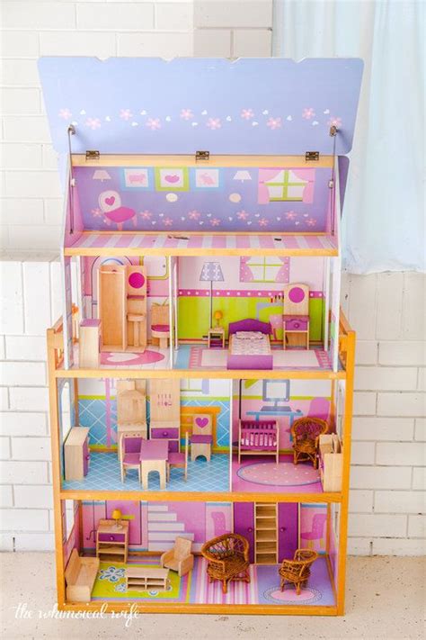 My Fixer Upper Style Dollhouse Makeover Video The Whimsical Wife