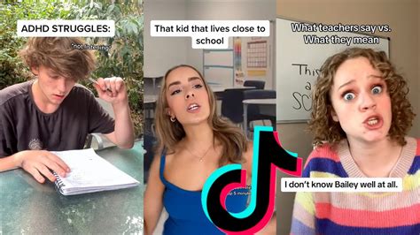 Relatable School Tiktok Compilation 💖 43 Youtube