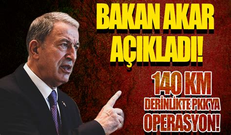 Milli Savunma Bakanı Hulusi Akar dan Şırnak ta açıklamalar