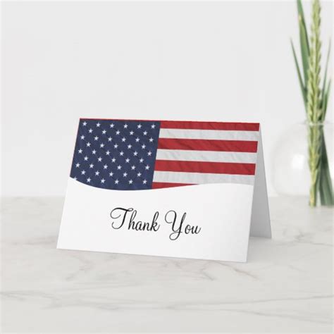 Patriotic Business Thank You Cards | Zazzle.com