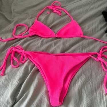 Hot Pink Beach Riot Bikini Gem