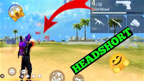 1vs1 Custom Match Free Fire Op Headshort 🔥 Garena Free Fire New Woll