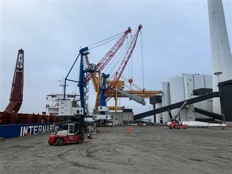 Jutlandia Terminal Udvider På Esbjerg Havn Jutlandia