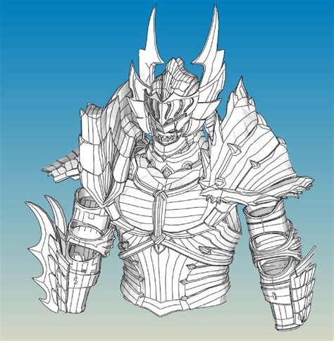 Zinogre Male Armor Foam Cosplay Detailed Pepakura Templates Etsy