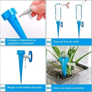 Kit Gotejadores Para Planta Automatico Garrafas Pet Shopee Brasil