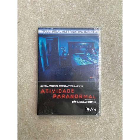 Atividade Paranormal Dvd Brasil Lacrado Shopee Brasil