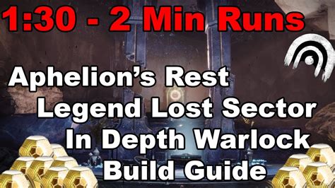 Destiny Aphelion S Rest Legend Lost Sector In Depth Build Guide