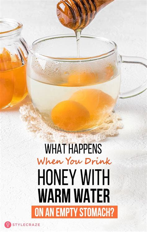 Discover The Amazing Benefits Of Honey And Warm Water