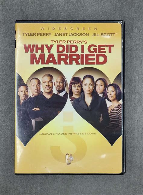 Tyler Perry S Why Did I Get Married Widescreen Edition DVDs