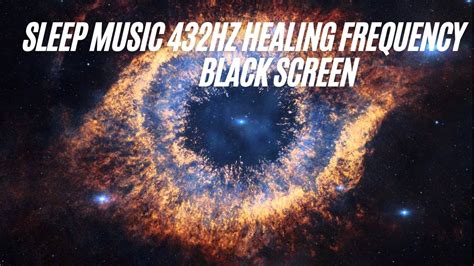 Sleep Music 432hz Healing Frequency Black Screen I Chakra Balancing