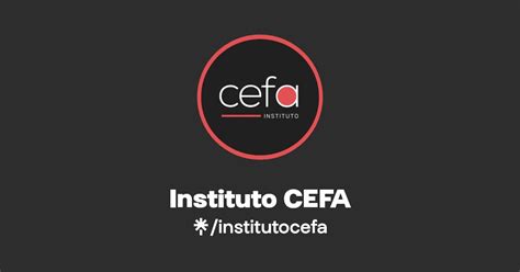 Instituto CEFA Instagram Facebook TikTok Linktree