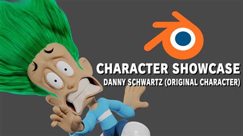 Blender Character Rig Showcase Danny Schwartz Oc Youtube