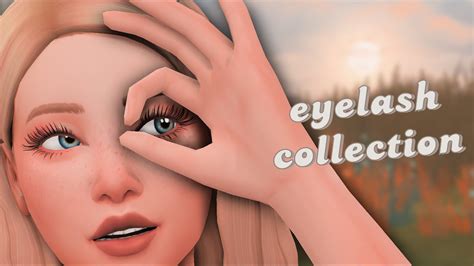 My Eyelash Collection Los Sims 4 Contenido Personalizado Haul