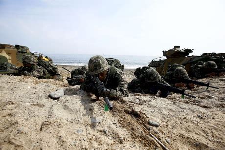 Us South Korean Marines Participate Annual Editorial Stock Photo ...