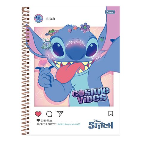 Caderno Universit Rio Capa Dura Stitch Mat Rias Foroni