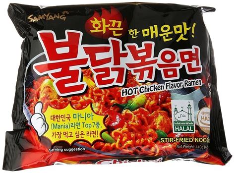 лапша Samyang какая самая острая