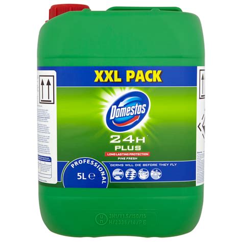 Domestos 24h Plus 5 L Detergent Dezinfectant Virucid Suprafete