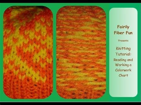 How To Read And Work A Colorwork Chart Knitting Tutorial YouTube