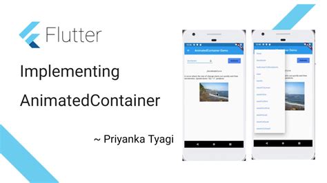 Animatedcontainer Flutter Widget Youtube