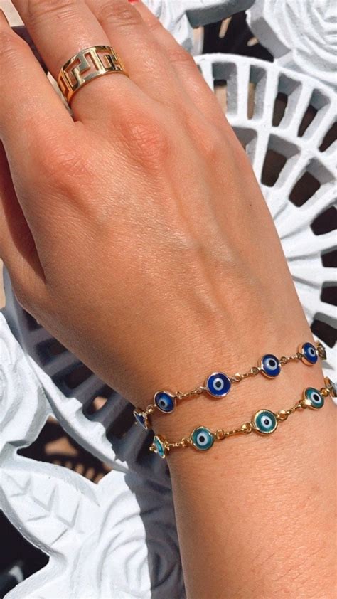 Evil Eye Bracelet Gold Evil Eye Bracelet Evil Eye Bracelet Women Evil