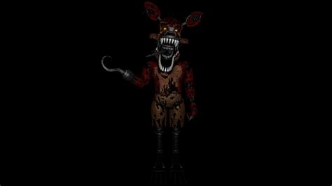 Sfm Nightmare Foxy Full Body Fnaf 4 By Troniccrash On Deviantart