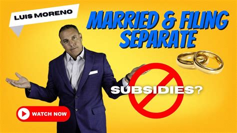 Married Filing Separate Can They Get Subsidies For Aca Obamacare