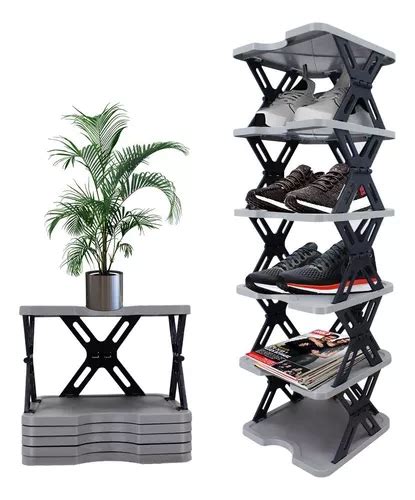 Organizador Estantes Plegable Zapatos Rack Multiuso Cuotas Sin Inter S