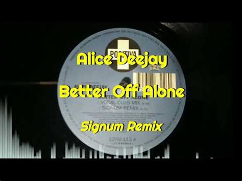 Alice Deejay Better Off Alone 1999 Vinyl Discogs