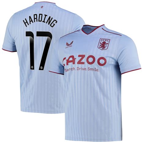 Aston Villa Wsl Away Shirt 2022 23 With Harding 17 Printing Rebel Sport