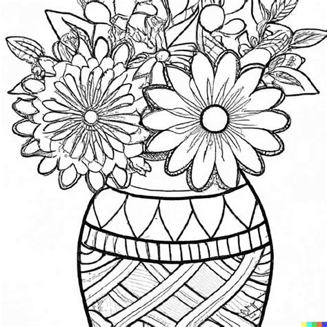 Desenhos De Flores Para Pintar 3 2 Desenho De Vasos De Flores Ideias