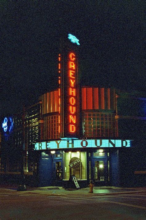 Greyhound Bus Depot | Greyhound bus, Greyhound, Evansville