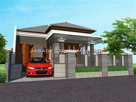 Desain Rumah Simple Minimalis Tanah Memanjang Ke Belakang Lokasi Brebes Jasa Desain Rumahjasa