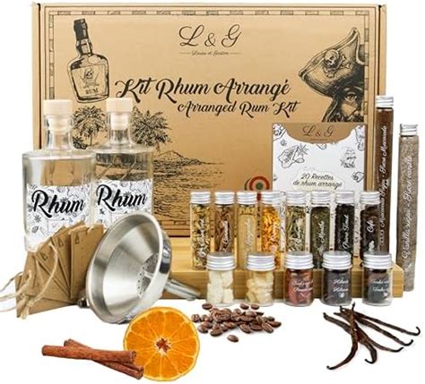 Louise Gaston L G Kit preparación e infusión Rhum arrangé Ideas