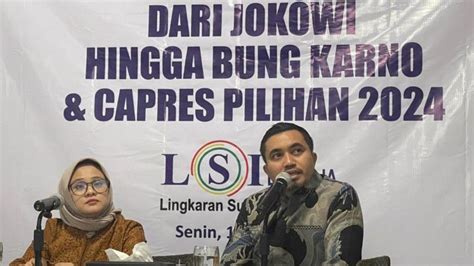 Survei Lsi Denny Ja Persen Responden Puas Terhadap Kinerja Jokowi