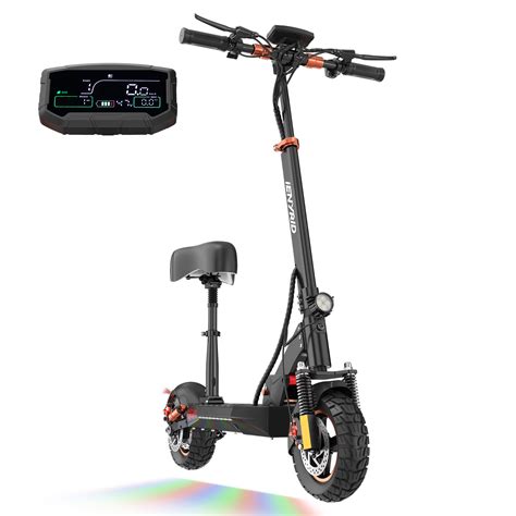 Ienyrid S 800w Adults Electric Scooter With Removable Seat 10 Off Road Pneumatic Tires 3