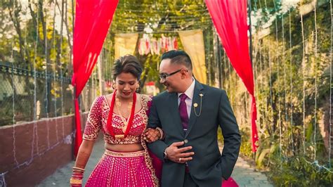 The Best Nepali Cinematic Wedding Highlight Video Ll Saujanya Weds