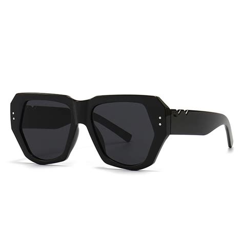 Shauna Retro Polygon Cat Eye Women Sunglasses Fashion Brand Designer